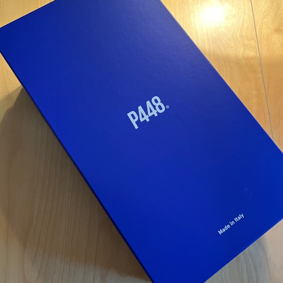 NWT P448 Jack Suede Low Top Sneaker (Women) Aqua P448 size 37 - Picture 7 of 16